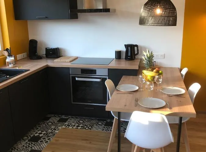 Le Cocon Nocturne 10min Arkema Total Apartment *